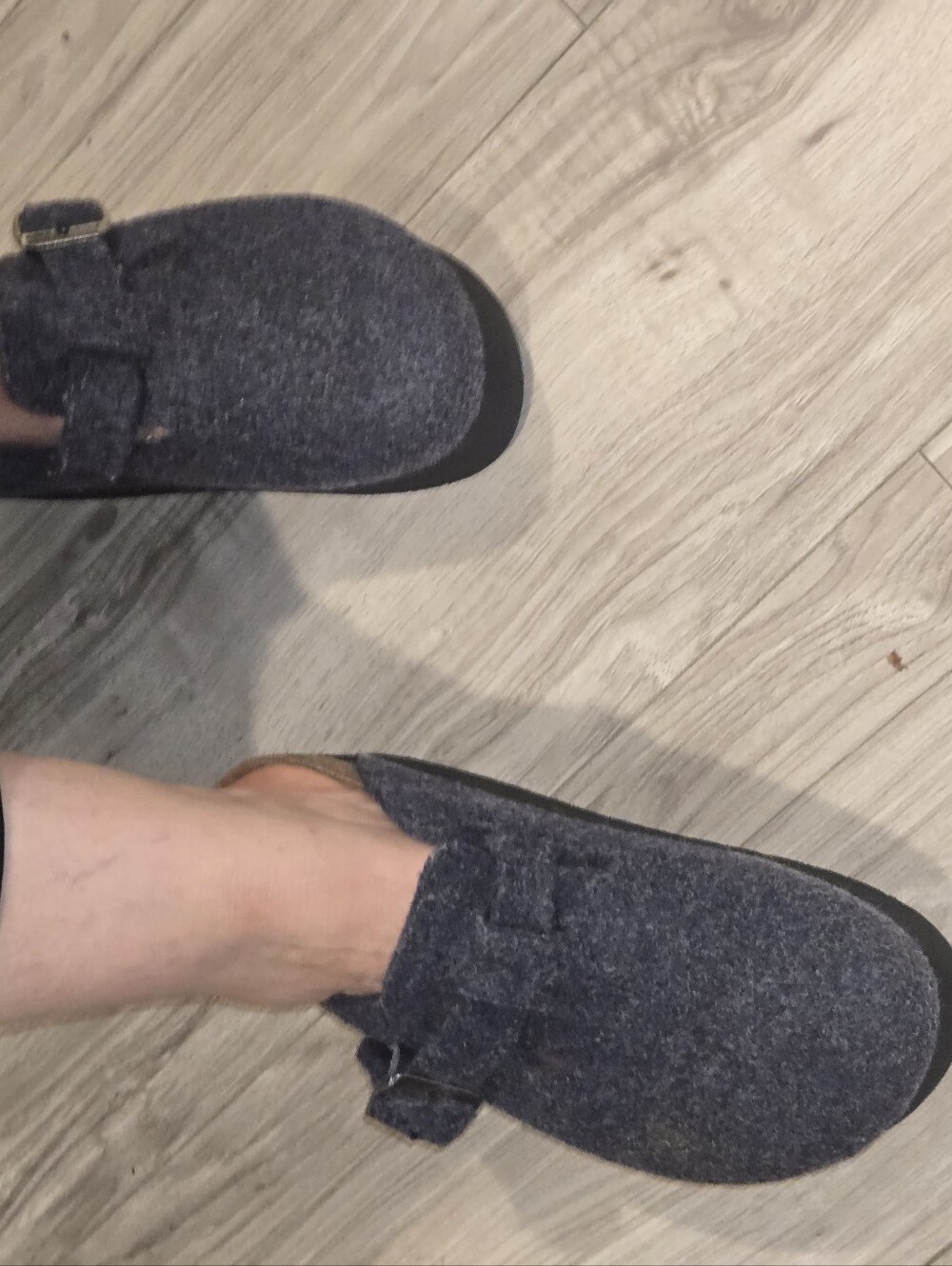 Happy Feet 10 Arch Support Vibram Suede Clogs